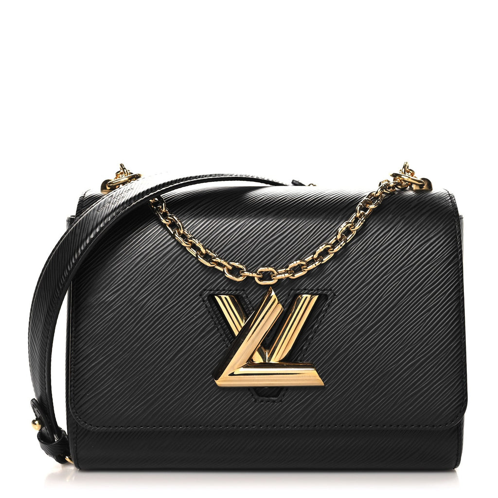 Epi Twist Shoulder Bag MM Black