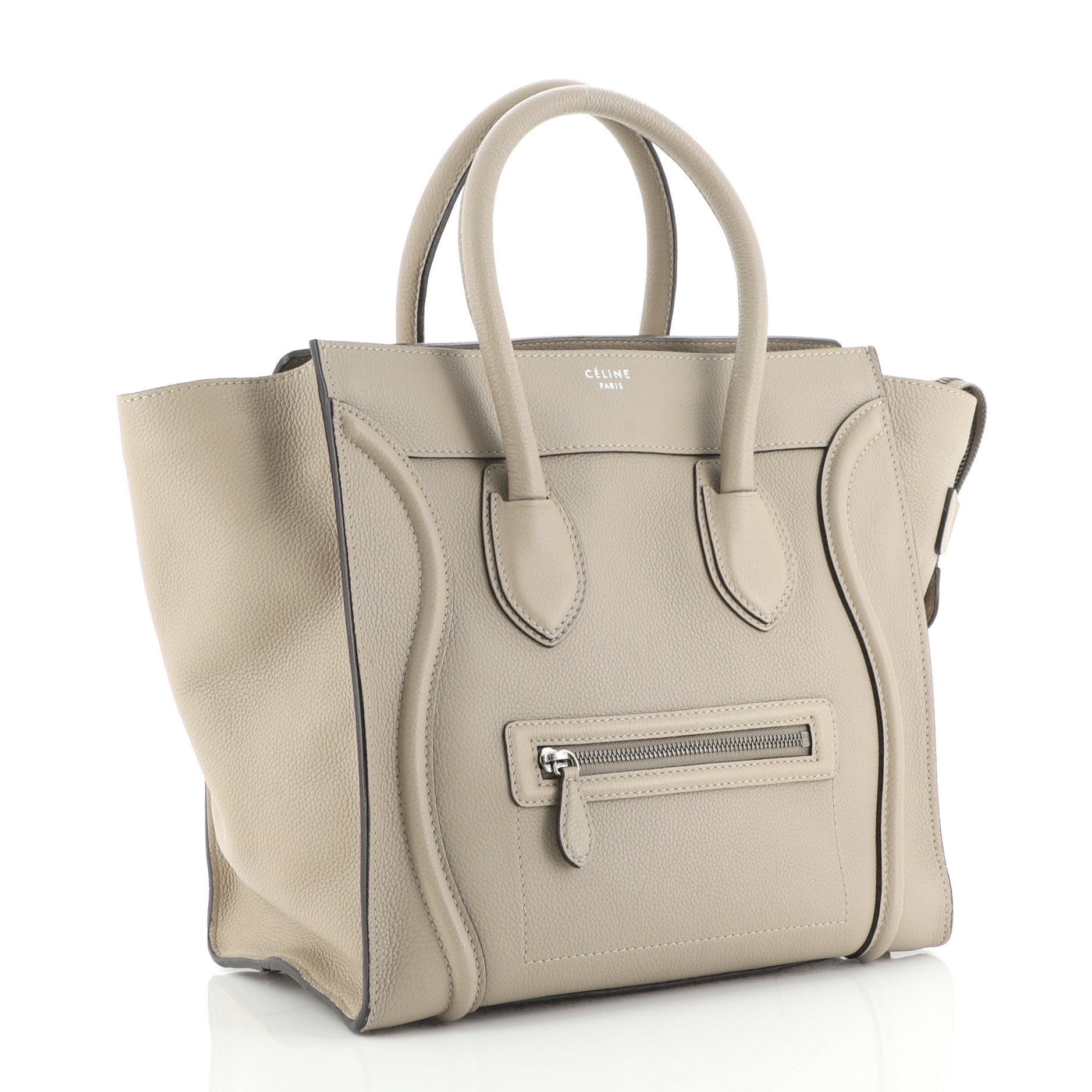Luggage Bag Grainy Leather Mini