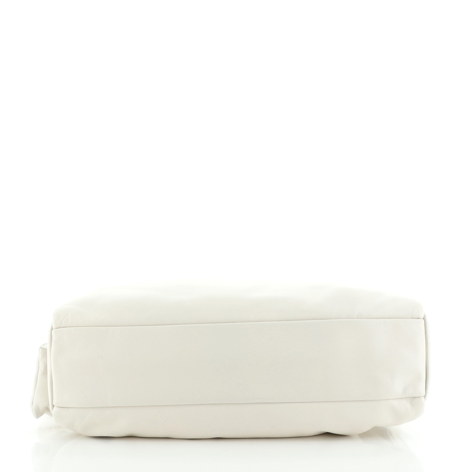 Knotted Handle Convertible Clutch Leather