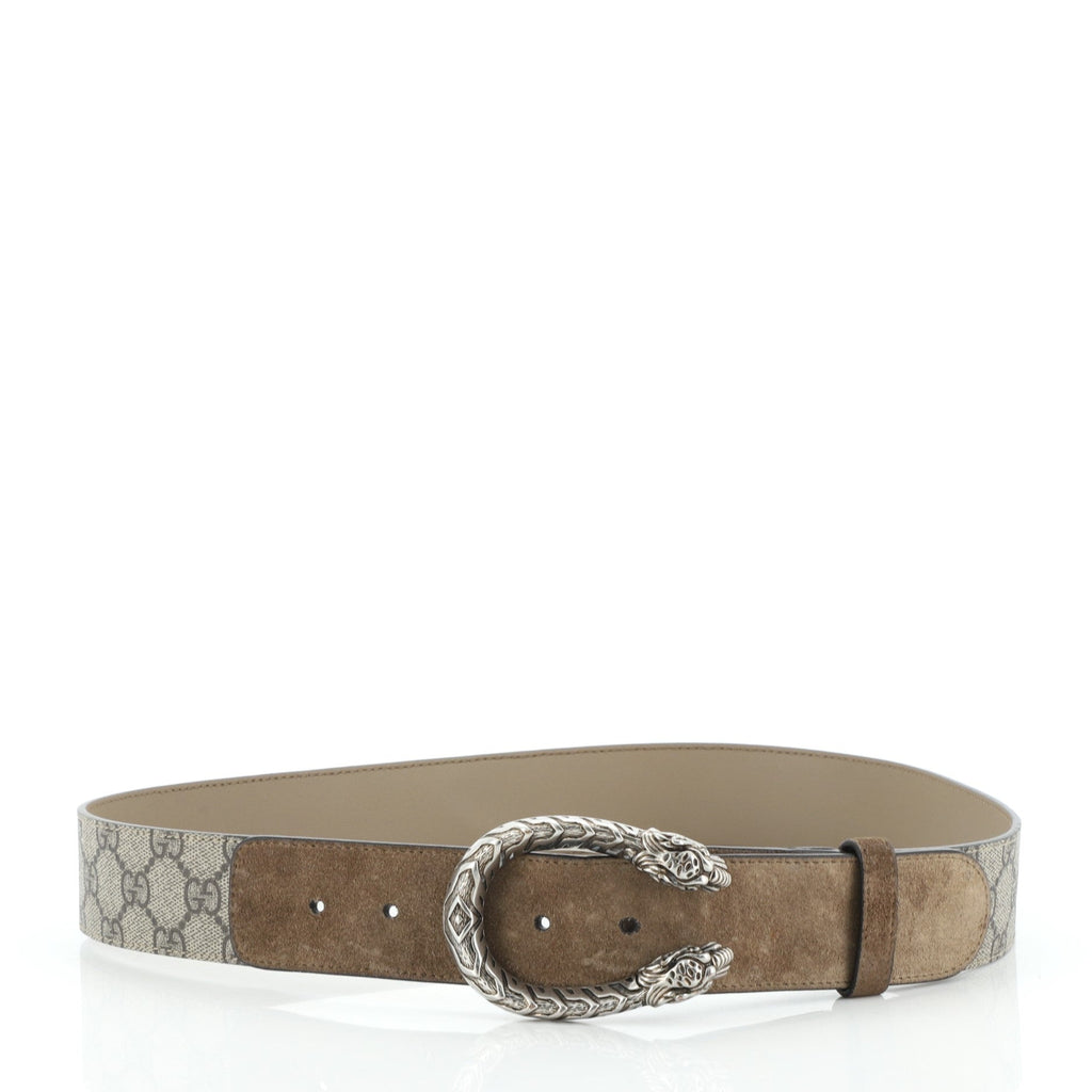 Dionysus Belt GG Coated Canvas Wide 85