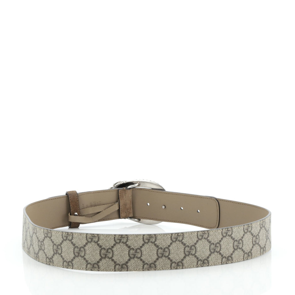Dionysus Belt GG Coated Canvas Wide 85