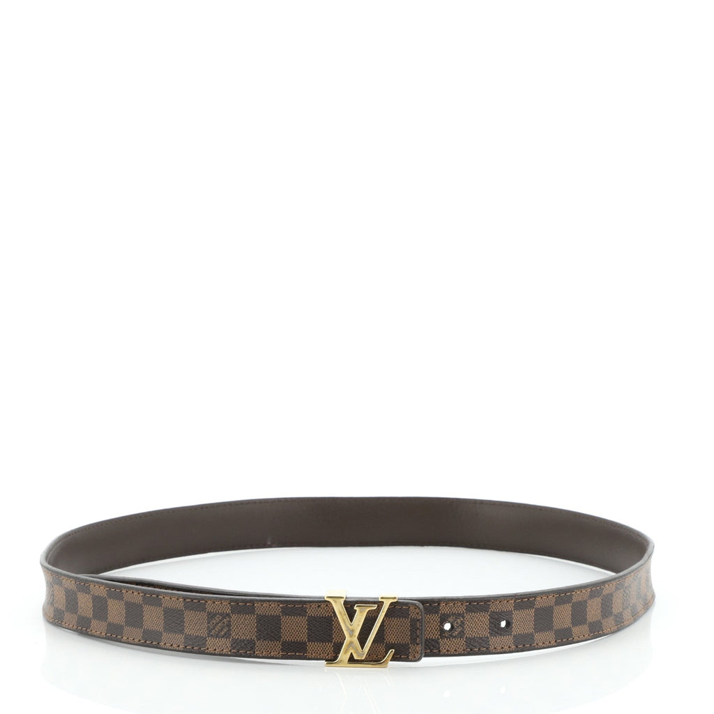 Initiales Belt Damier Thin 85