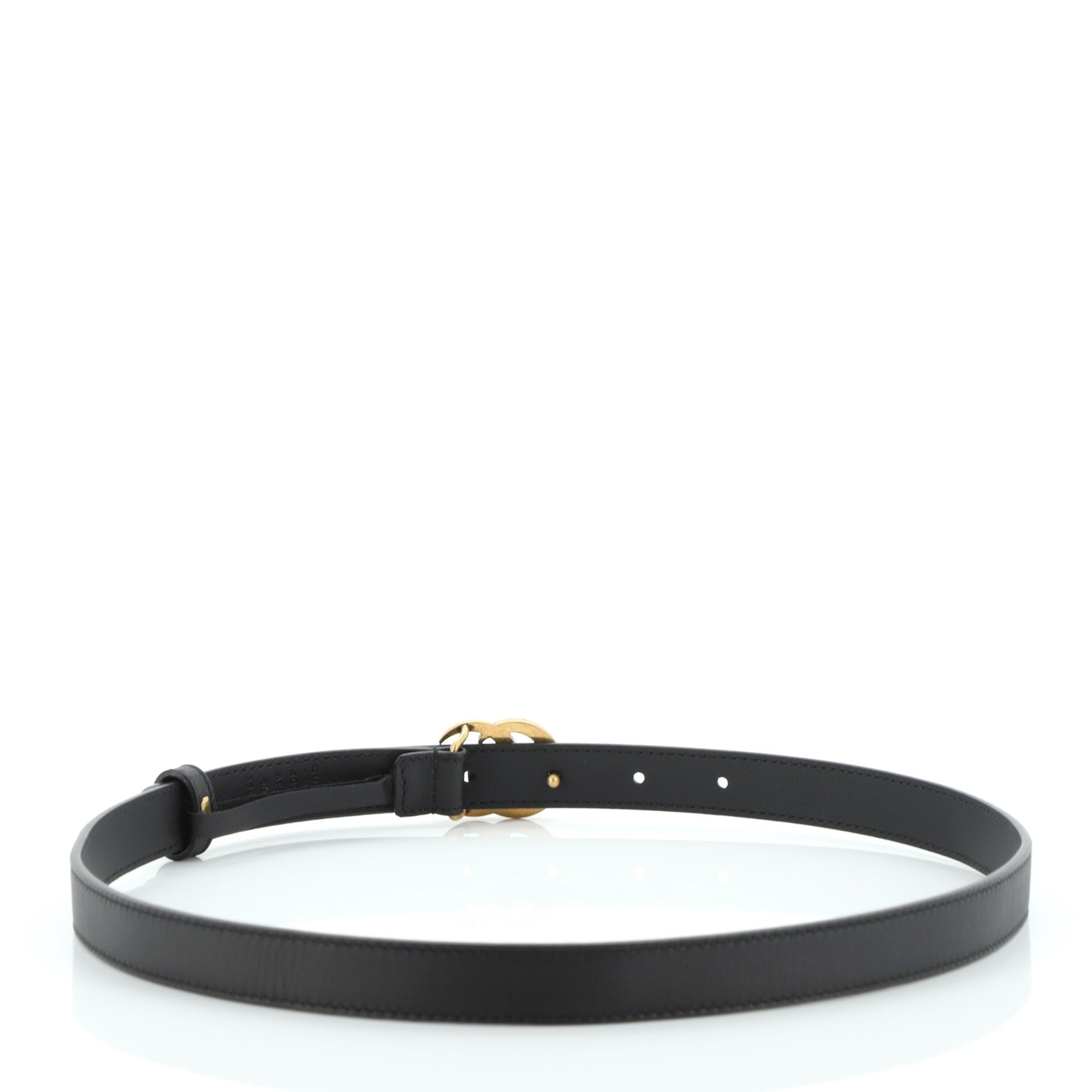GG Belt Leather Thin 80