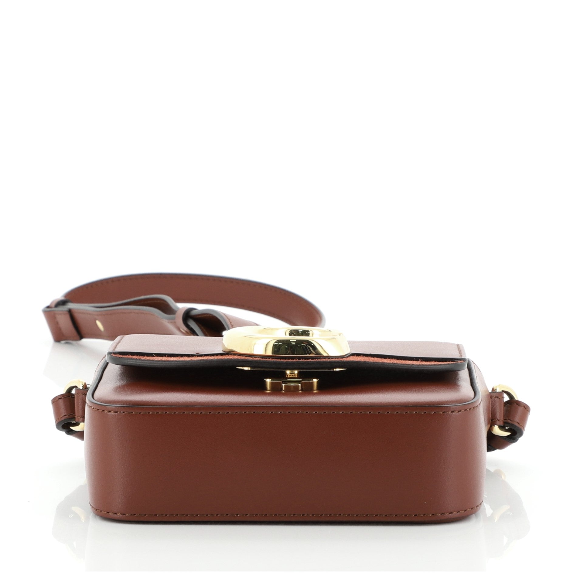 C Double Carry Bag Leather Mini