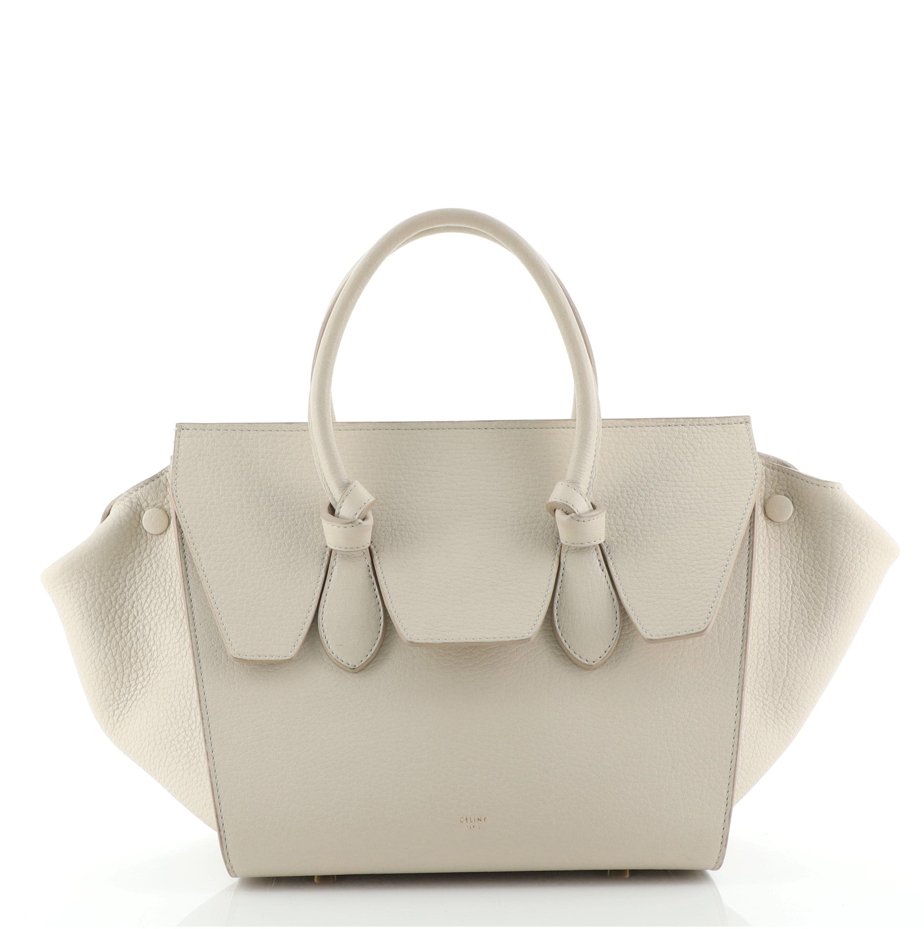 Tie Knot Tote Grainy Leather Mini