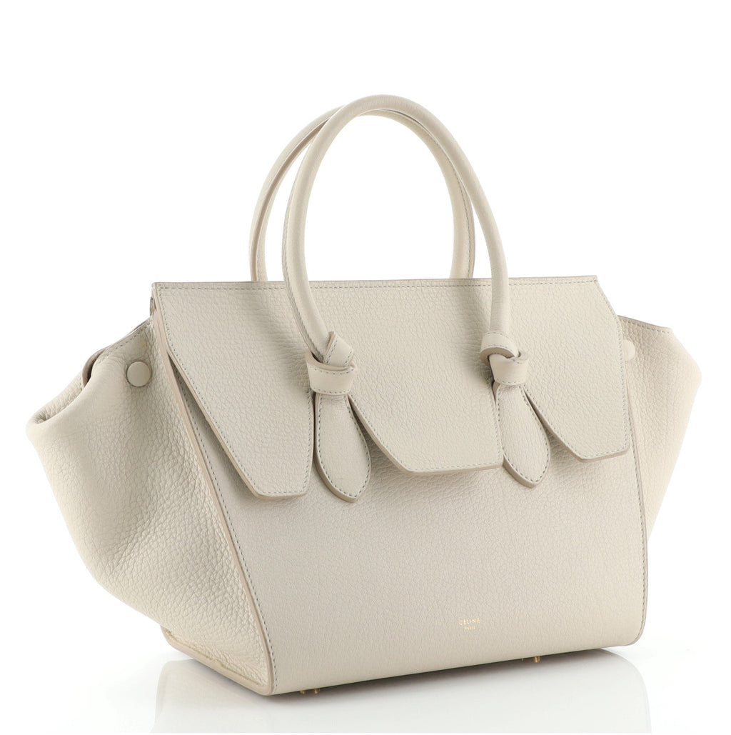 Tie Knot Tote Grainy Leather Mini