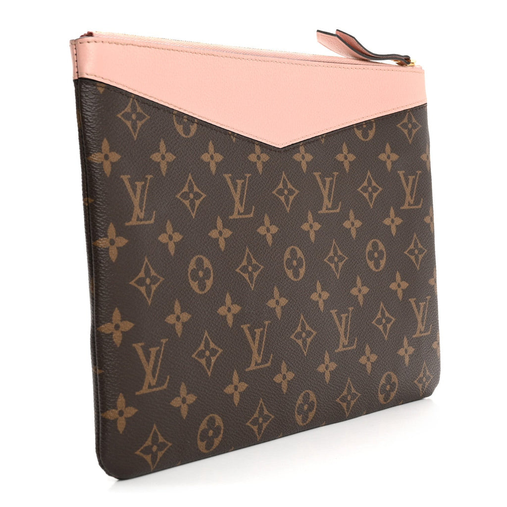 Monogram Daily Pouch Rose Poudre