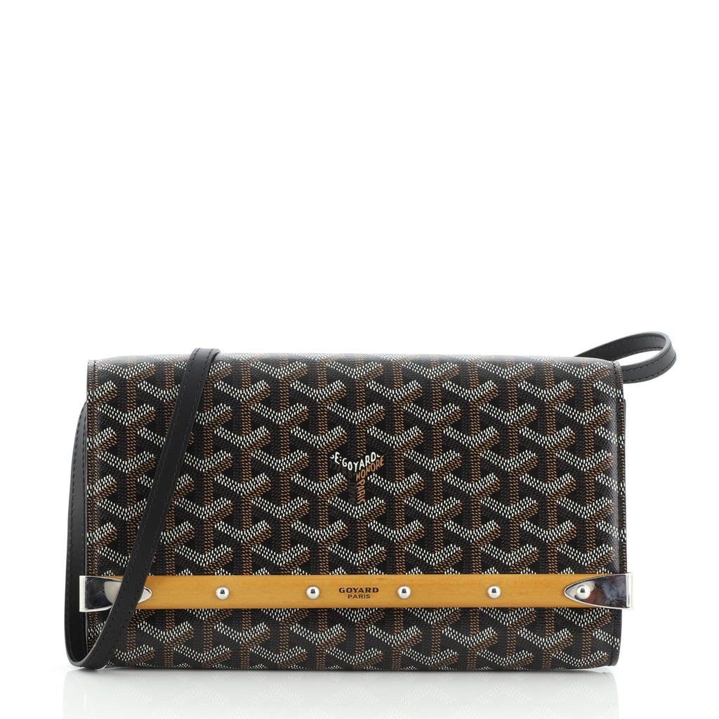 Monte Carlo Clutch with Strap Coated Canvas PM