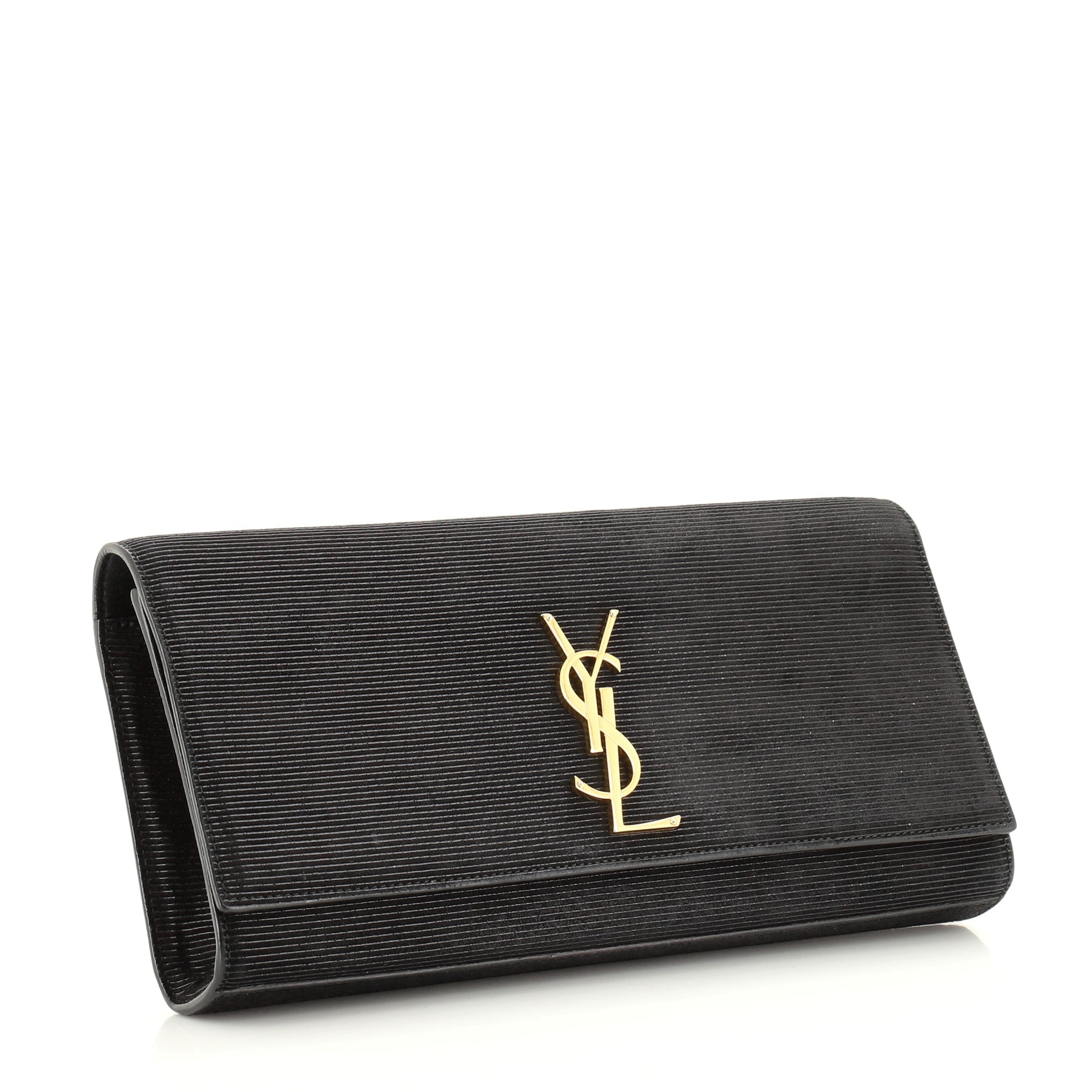 Classic Monogram Clutch Suede Long