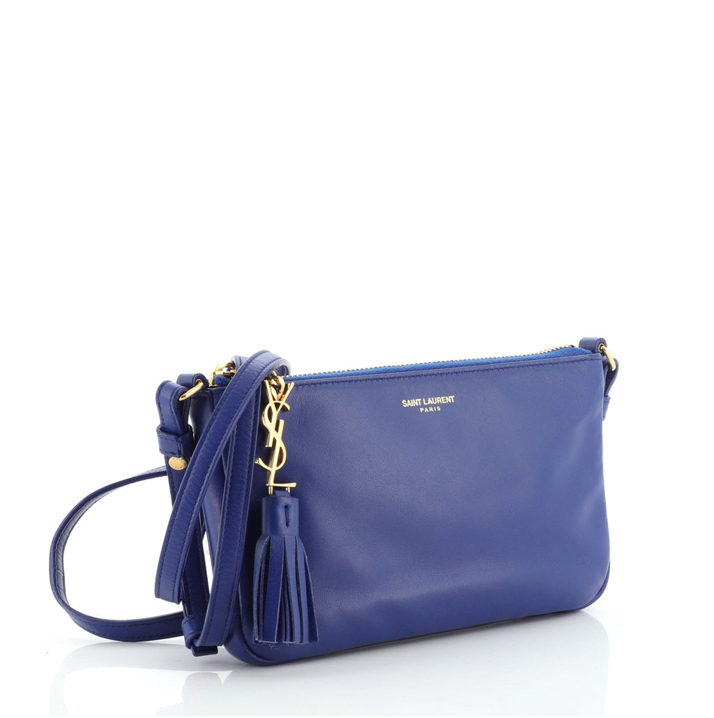 Teen Monogram Crossbody Bag Leather Mini