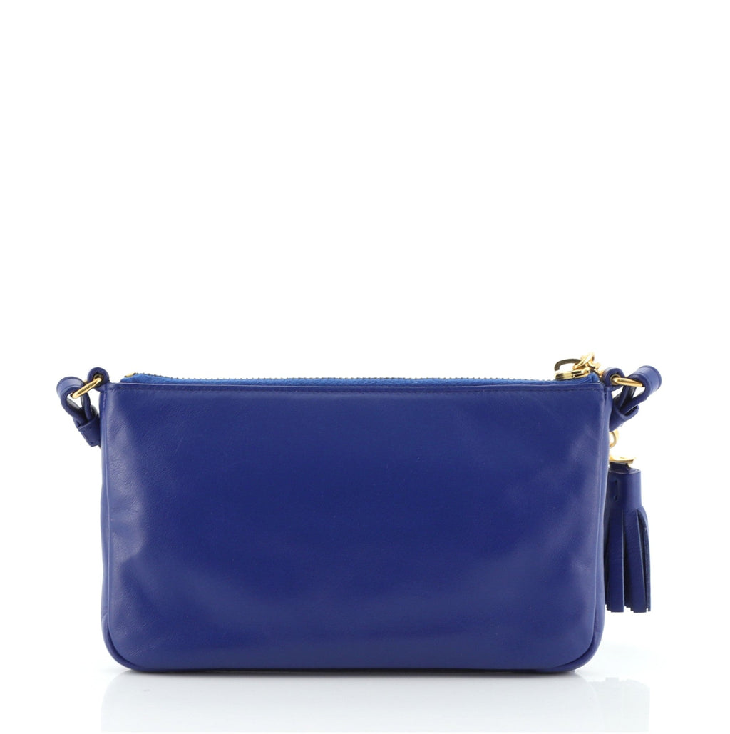 Teen Monogram Crossbody Bag Leather Mini