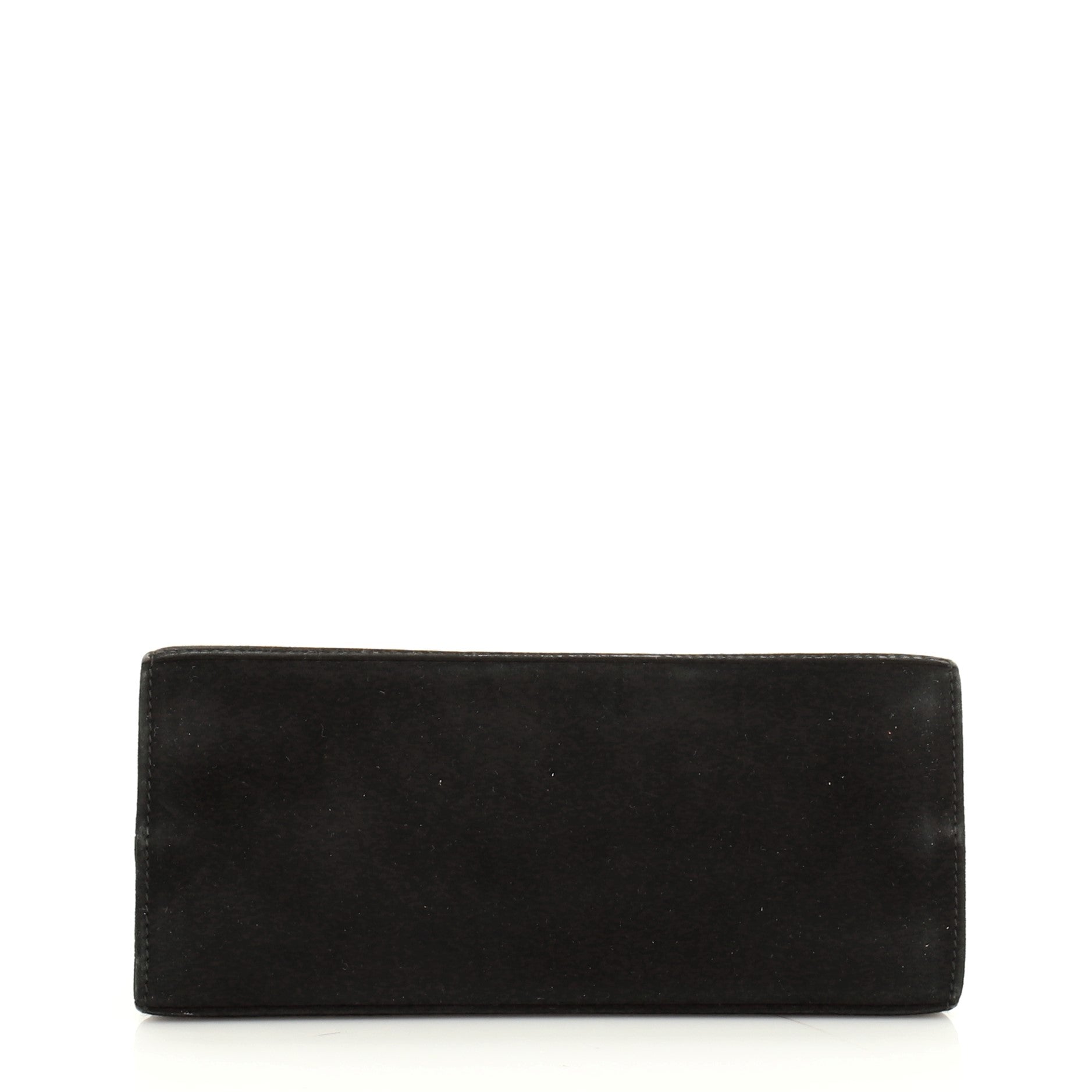 Gancini Convertible Top Handle Bag Suede Mini