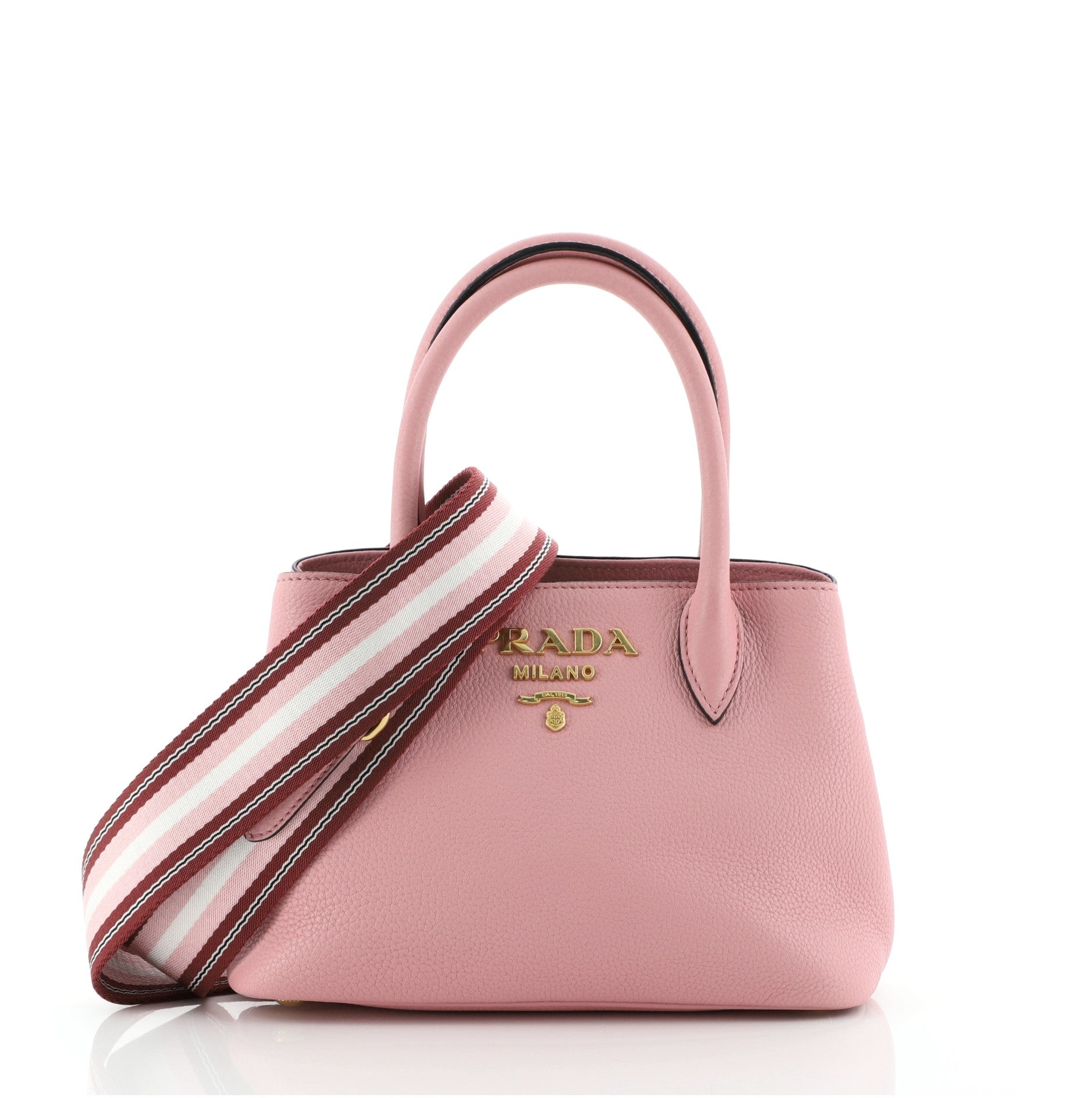 Dual Strap Convertible Open Tote Vitello Daino Mini
