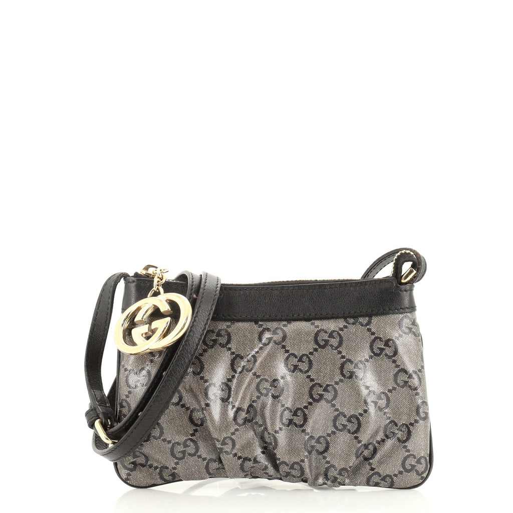 Zip Crossbody Bag GG Coated Canvas Mini