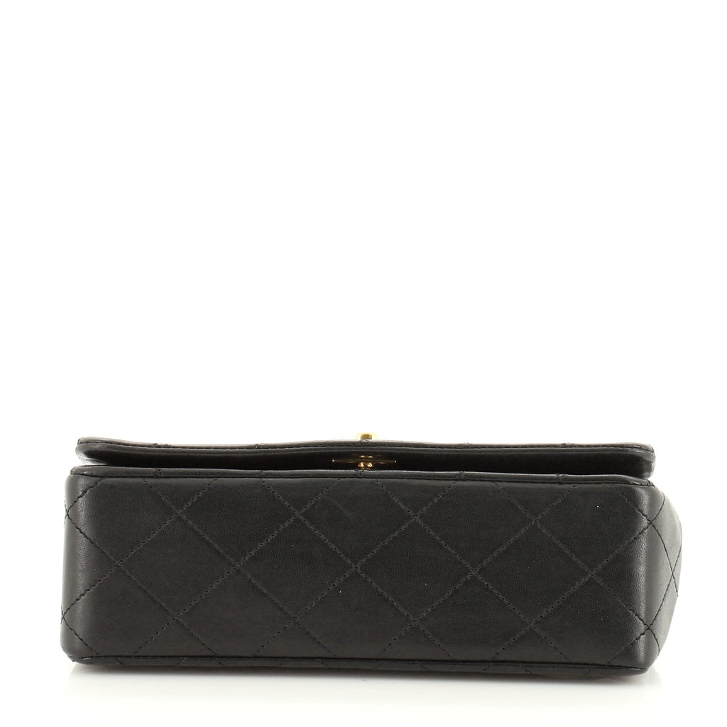 Vintage Full Flap Bag Quilted Lambskin Mini
