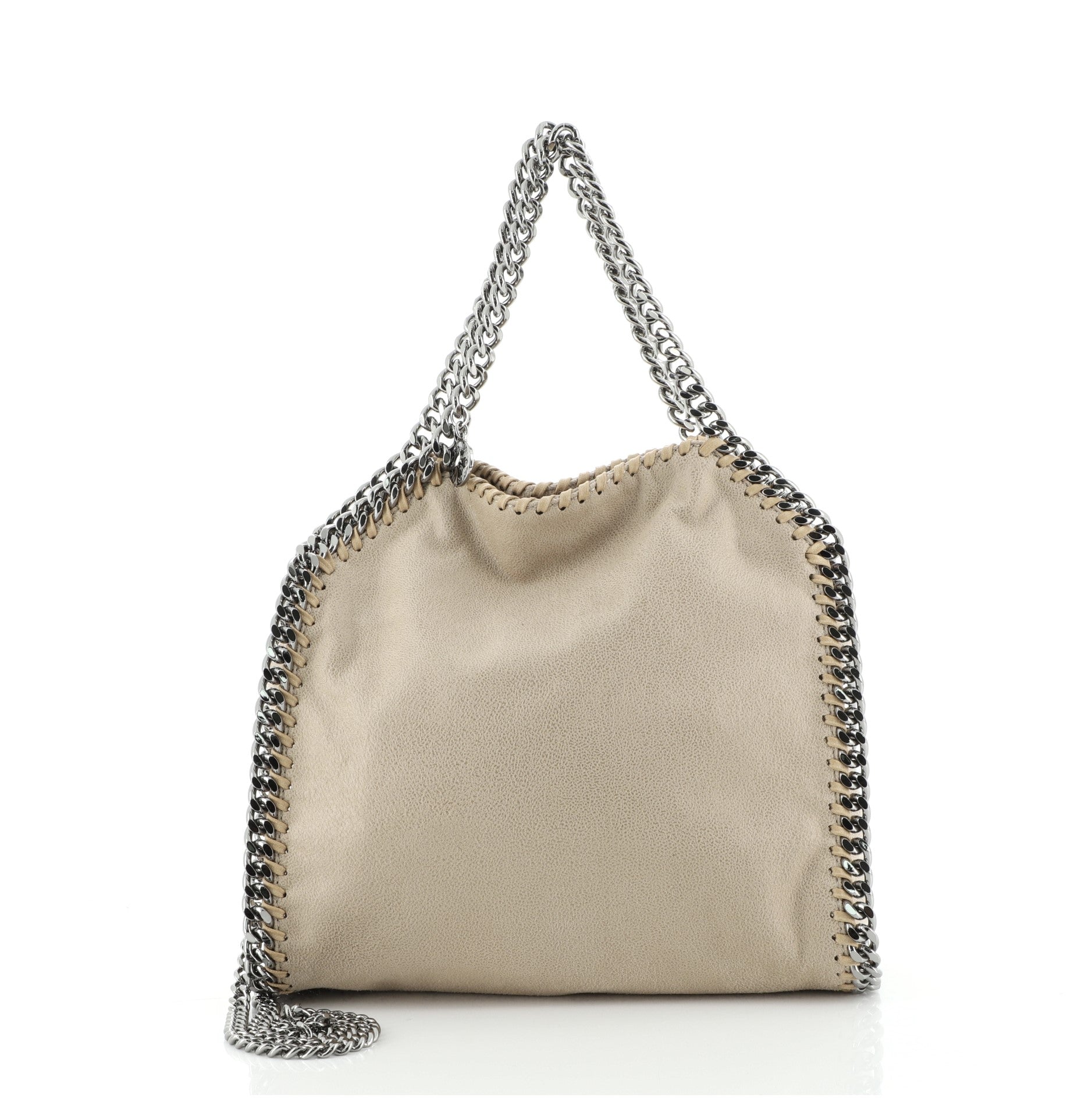 Falabella Fold Over Crossbody Bag Shaggy Deer Mini