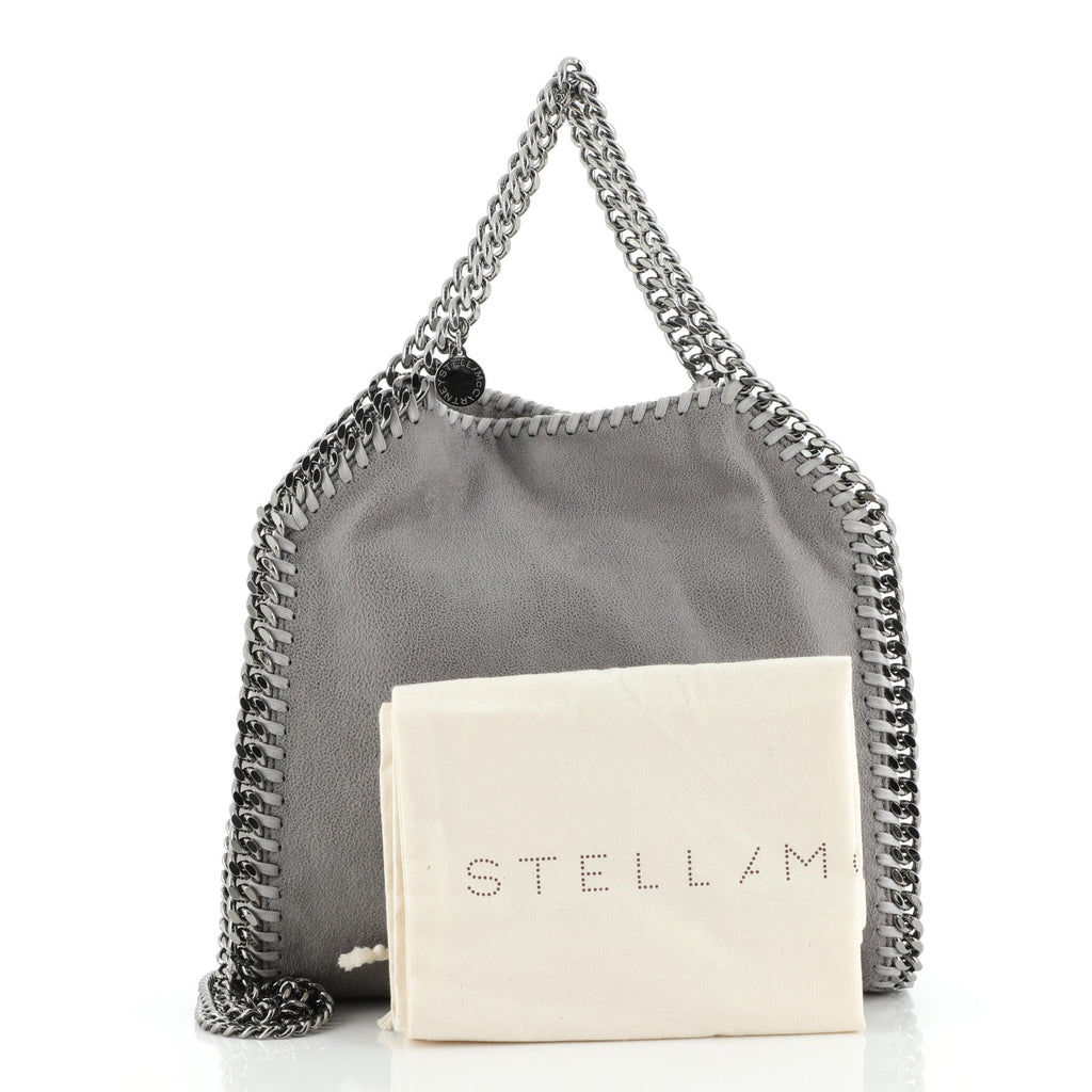 Falabella Fold Over Crossbody Bag Shaggy Deer Mini