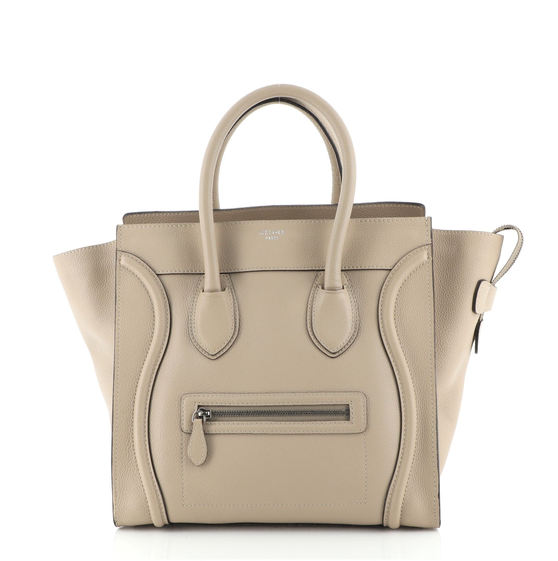 Luggage Bag Grainy Leather Mini