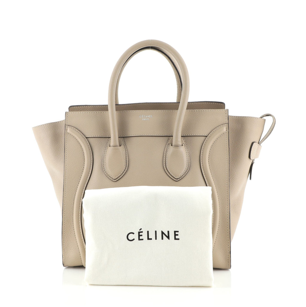 Luggage Bag Grainy Leather Mini