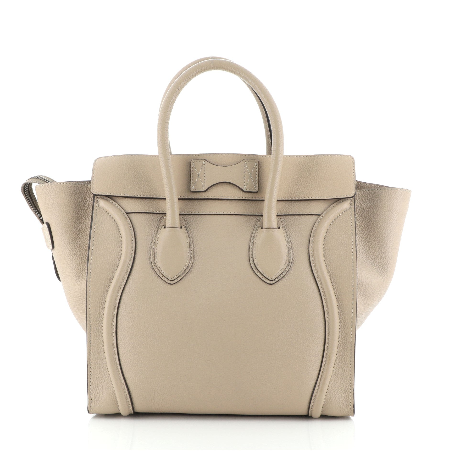 Luggage Bag Grainy Leather Mini