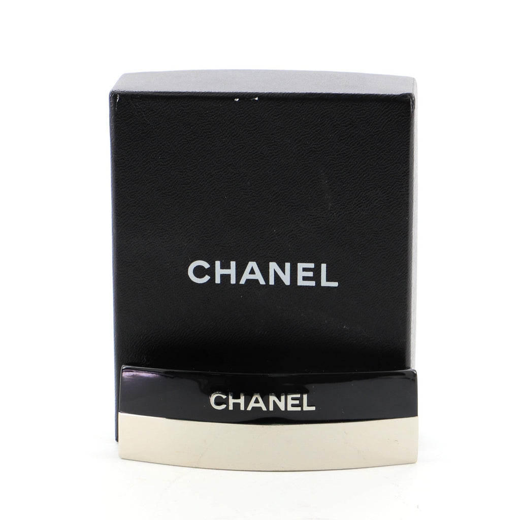 Bicolor Logo Barrette Metal and Enamel XS