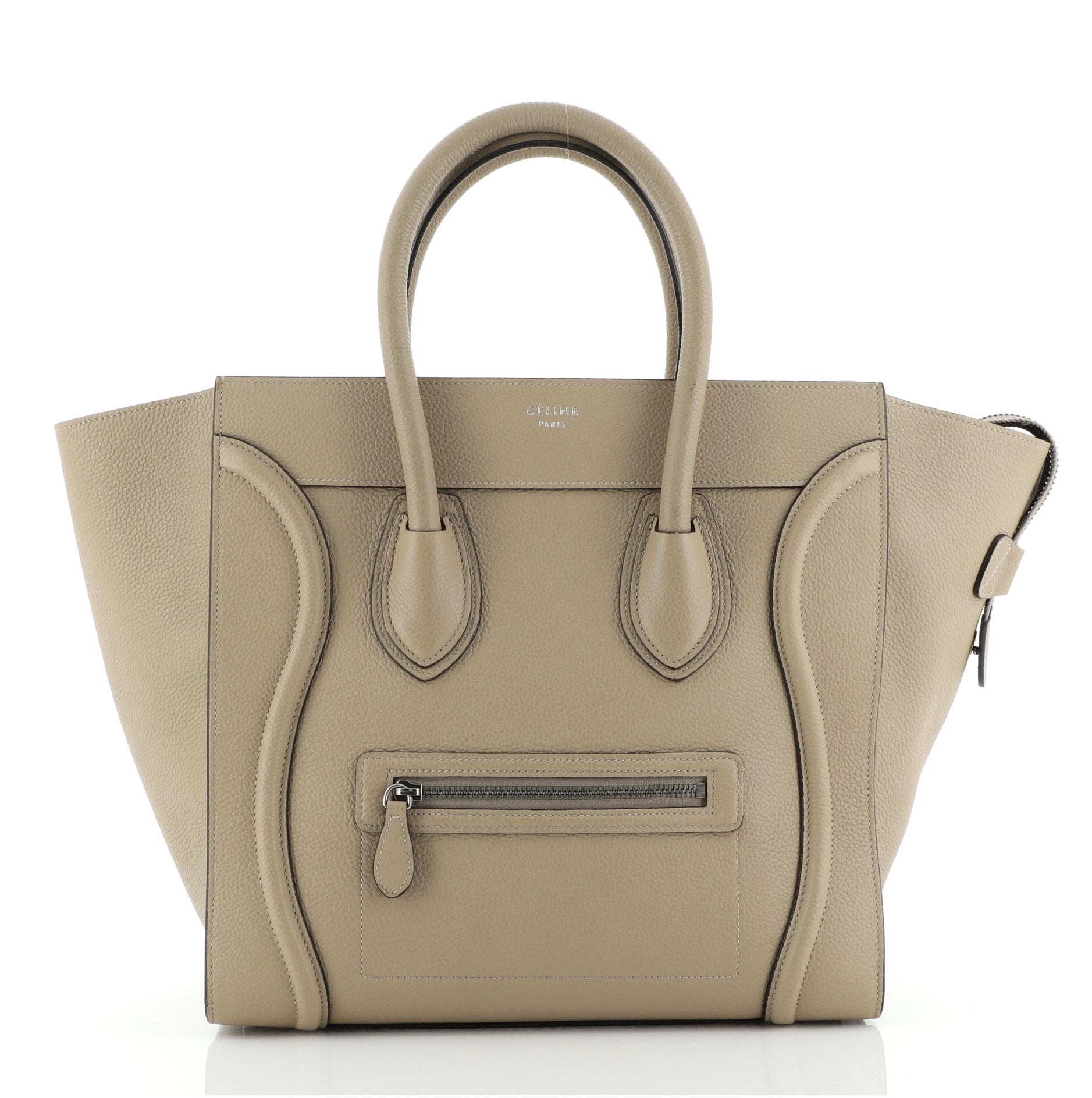 Luggage Bag Grainy Leather Mini