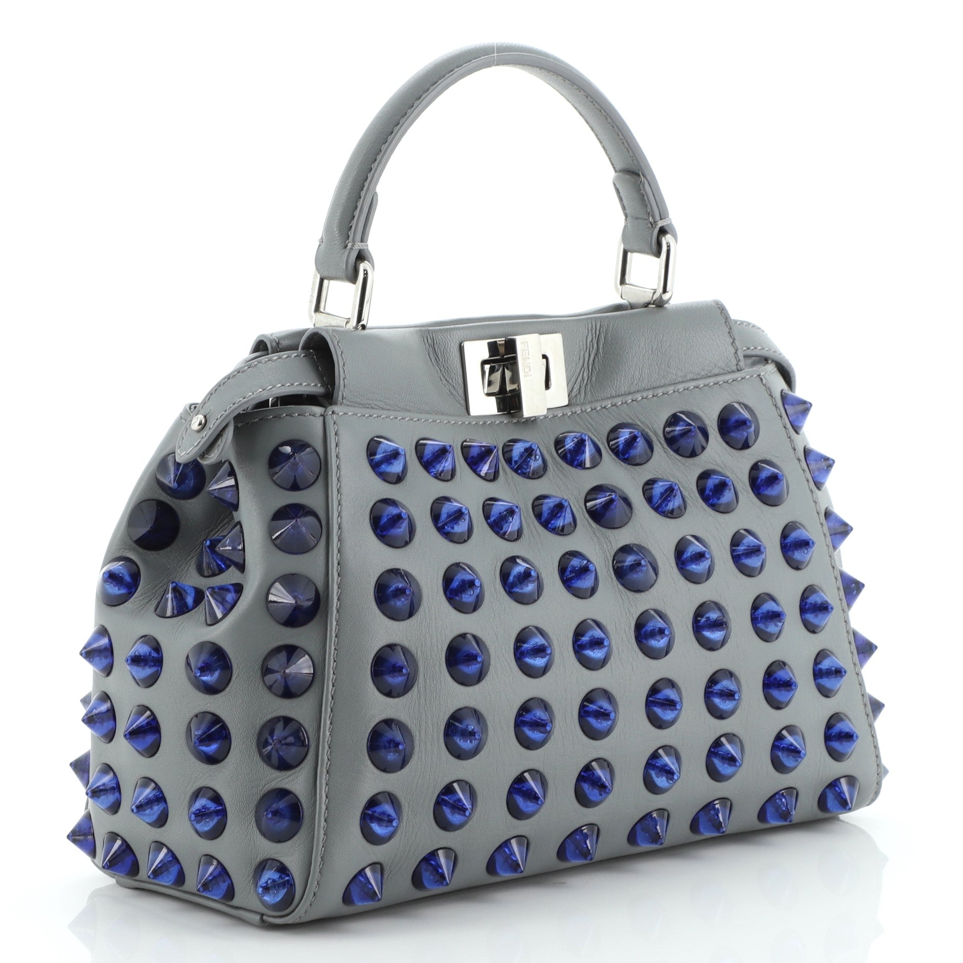 Peekaboo Bag Studded Leather Mini