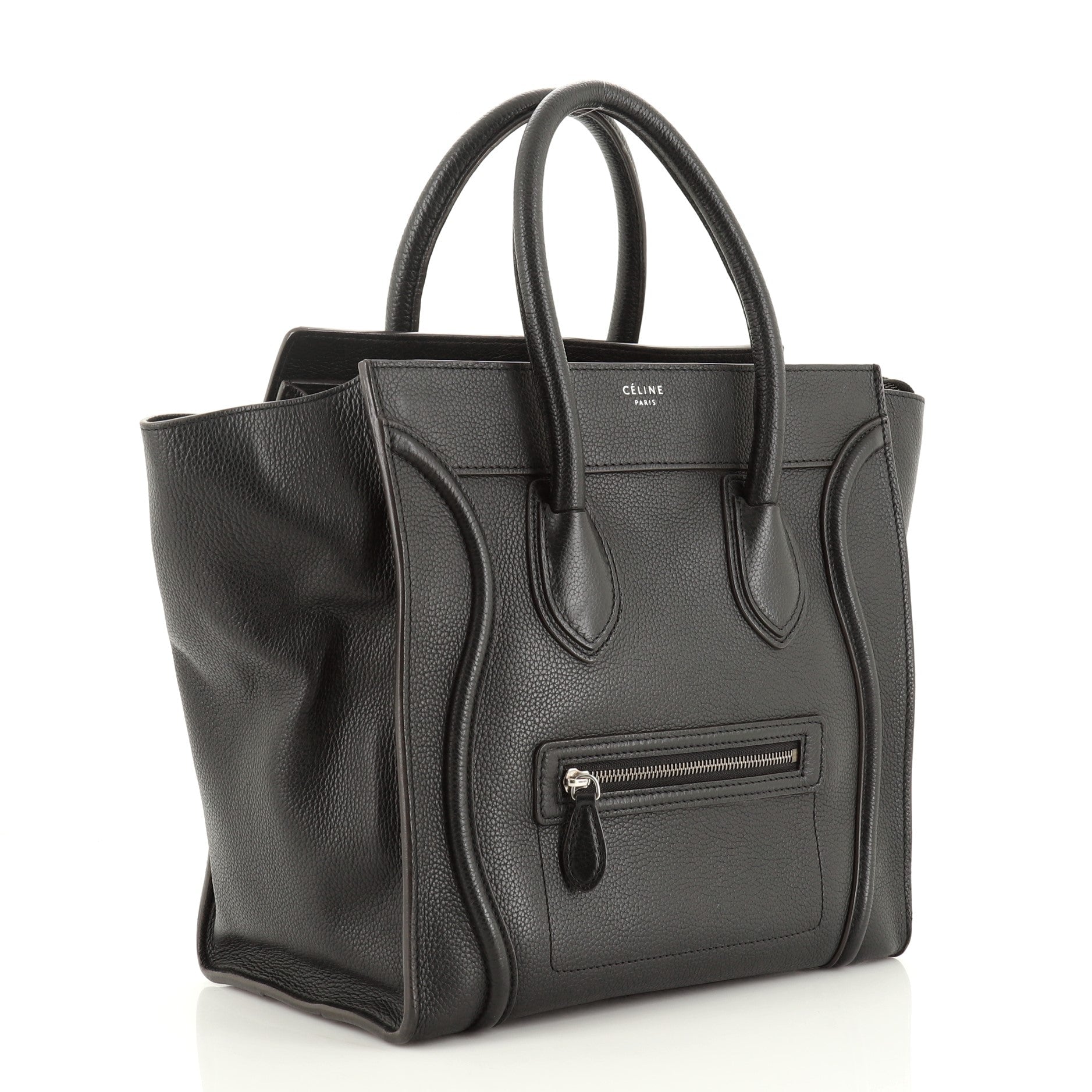 Luggage Bag Grainy Leather Mini