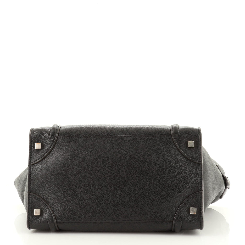 Luggage Bag Grainy Leather Mini