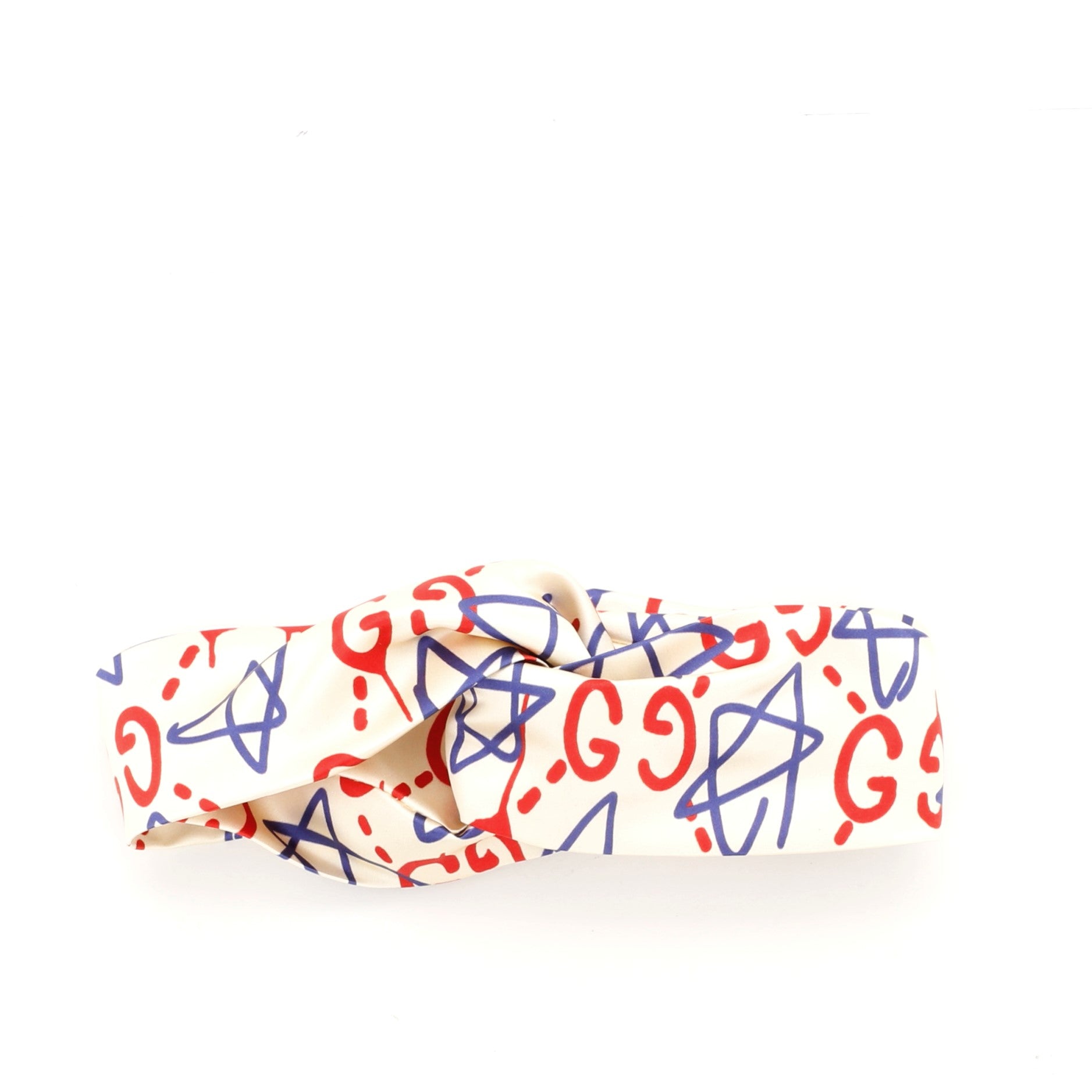 Headband GucciGhost Print GG Silk XS