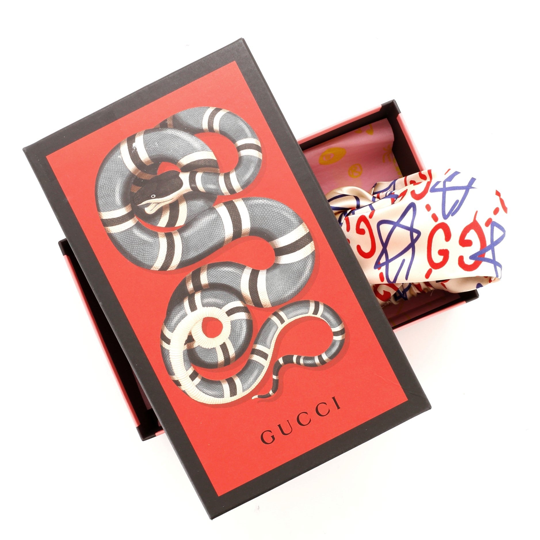Headband GucciGhost Print GG Silk XS