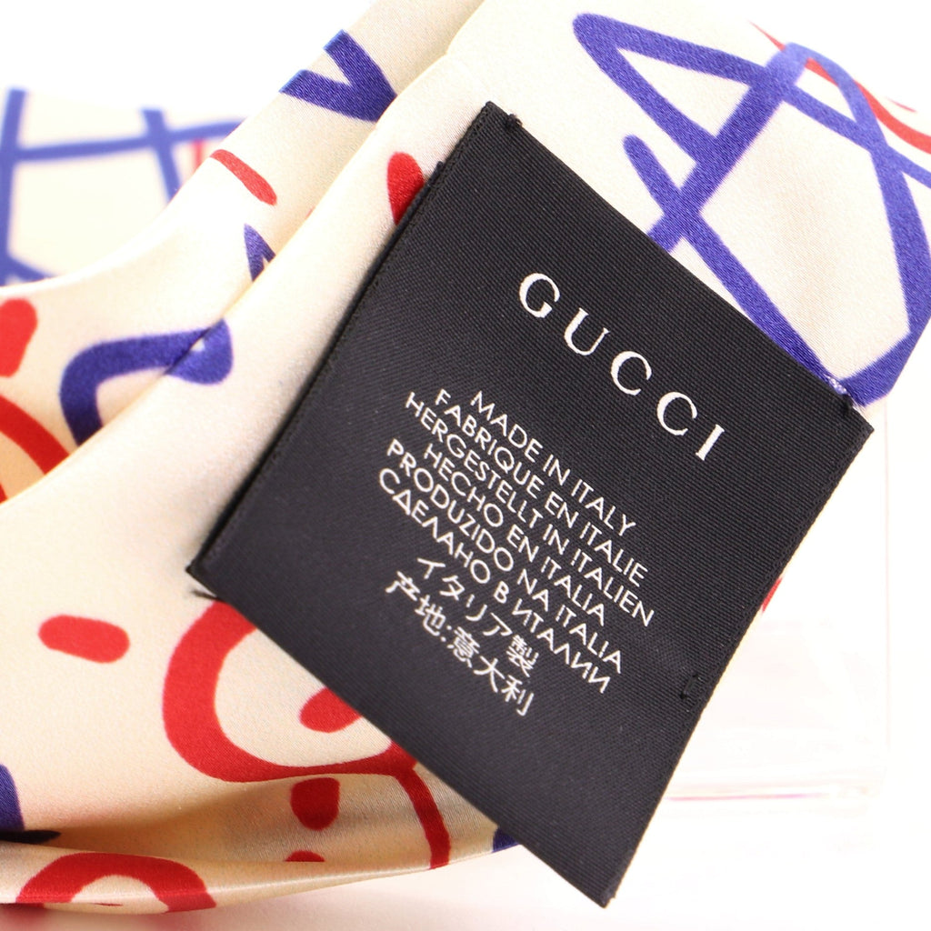 Headband GucciGhost Print GG Silk XS