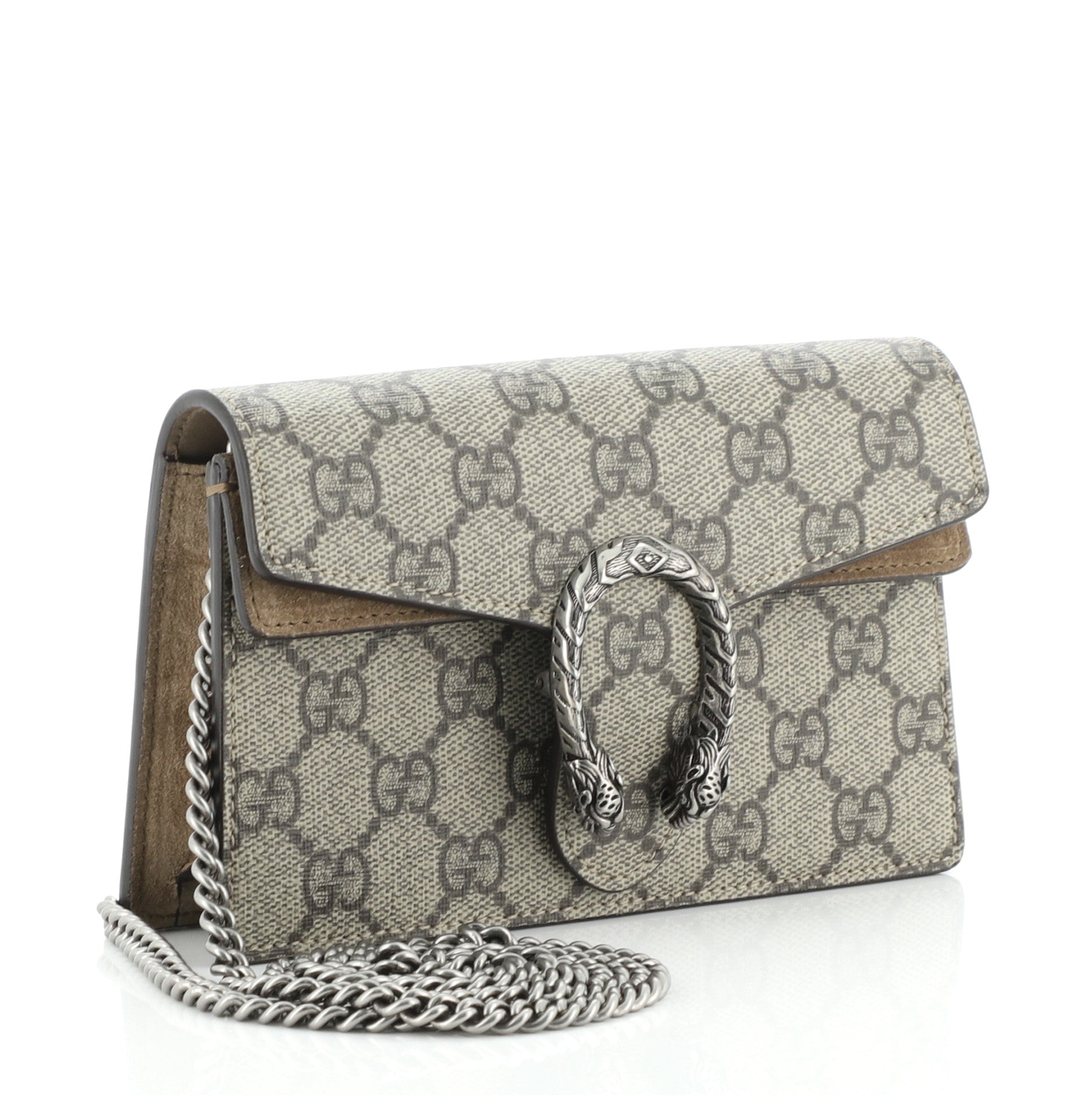 Dionysus Bag GG Coated Canvas Super Mini