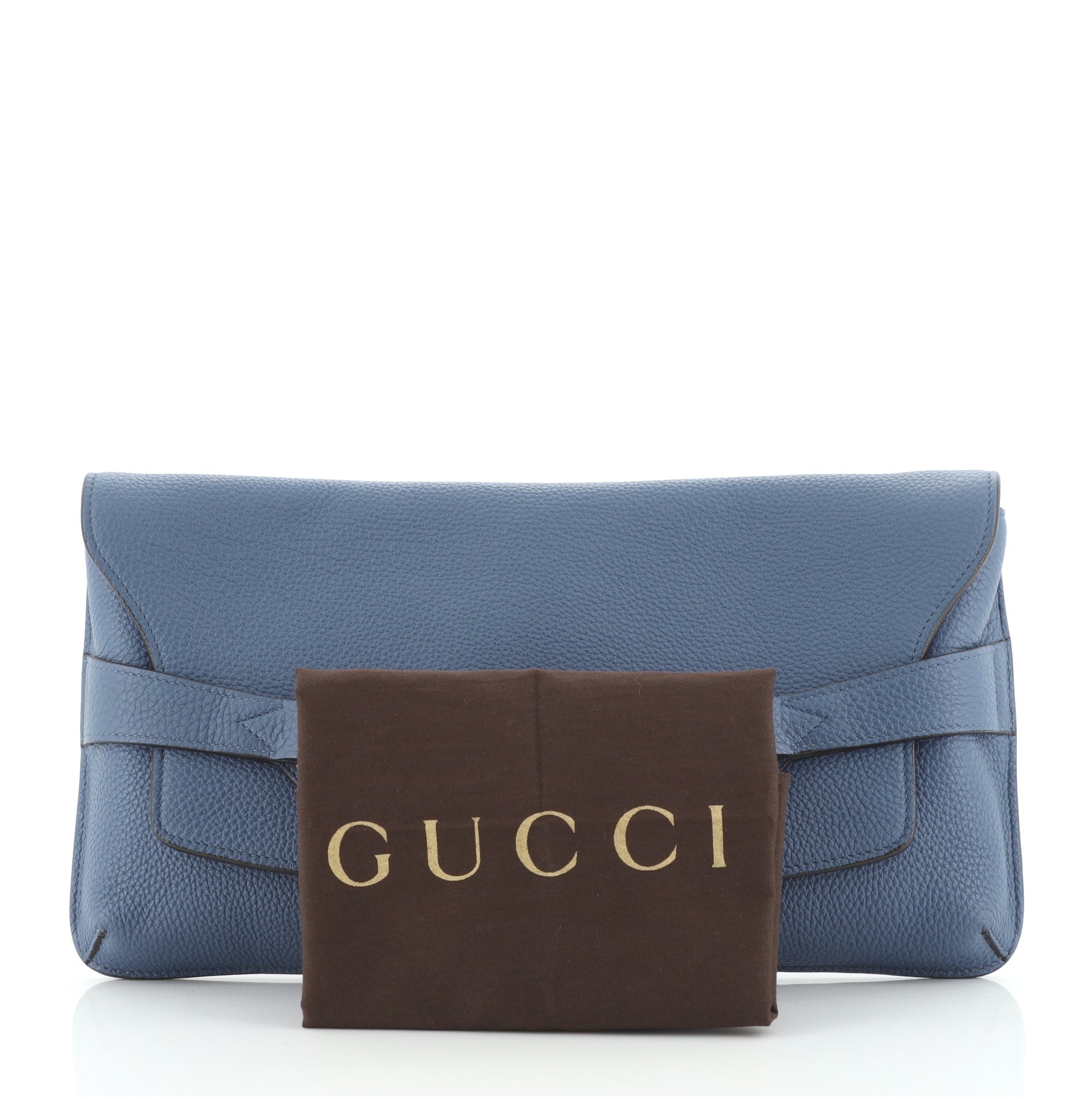 Bright Bit Clutch Leather