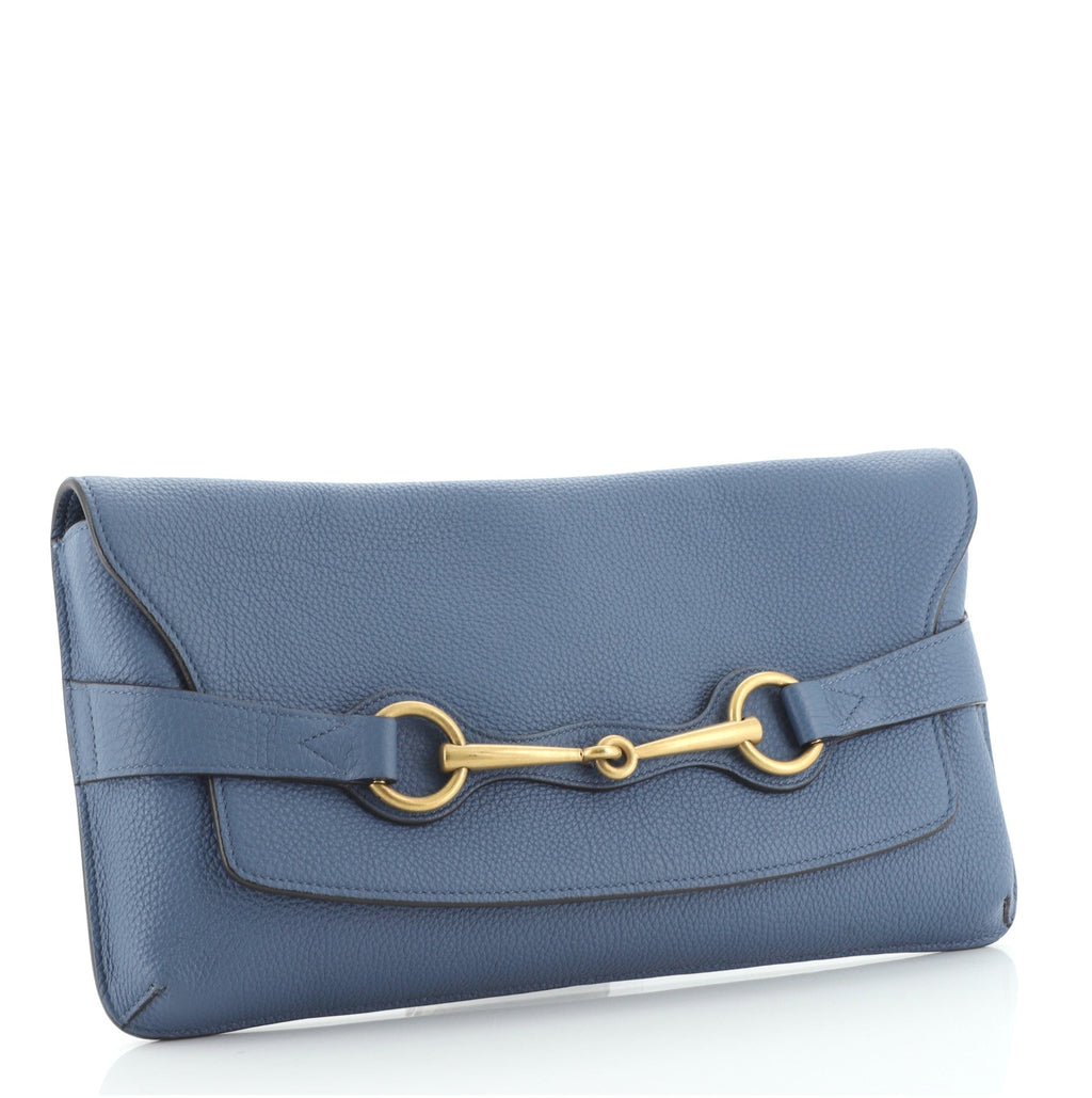 Bright Bit Clutch Leather