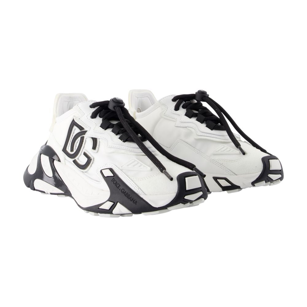 Women's Fast Sneakers - Dolce&Gabbana - Leather - White