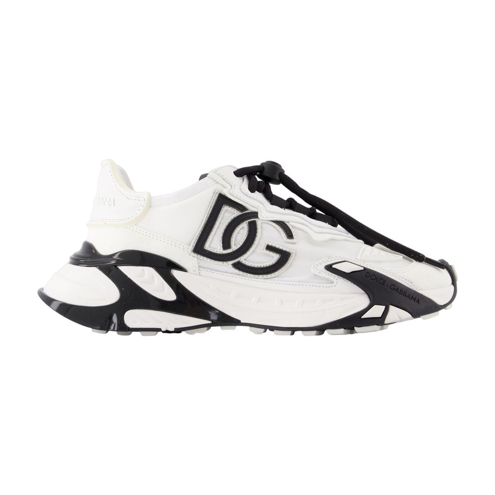 Women's Fast Sneakers - Dolce&Gabbana - Leather - White