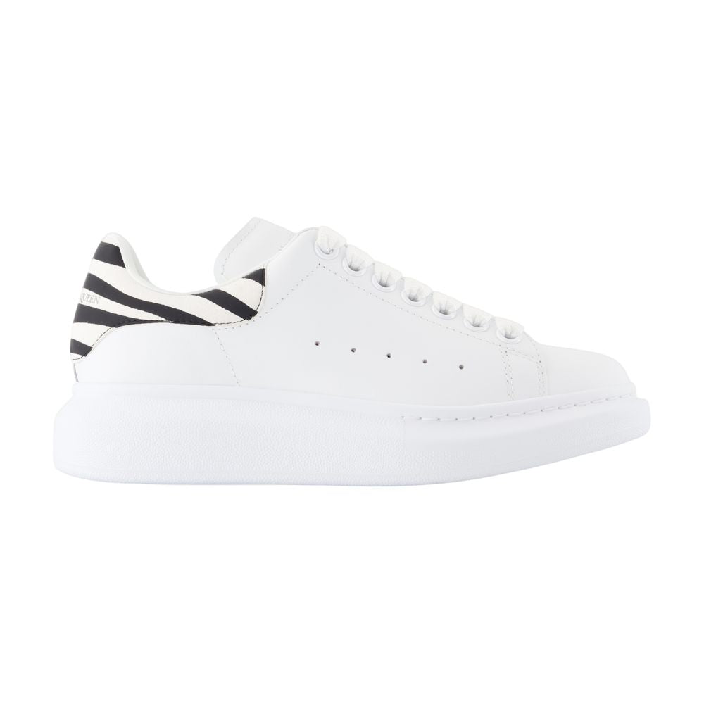 Women's Oversized Sneakers - Alexander McQueen - Leather - White