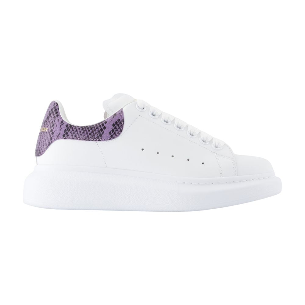 Women's Oversized Sneakers - Alexander McQueen - Leather - White