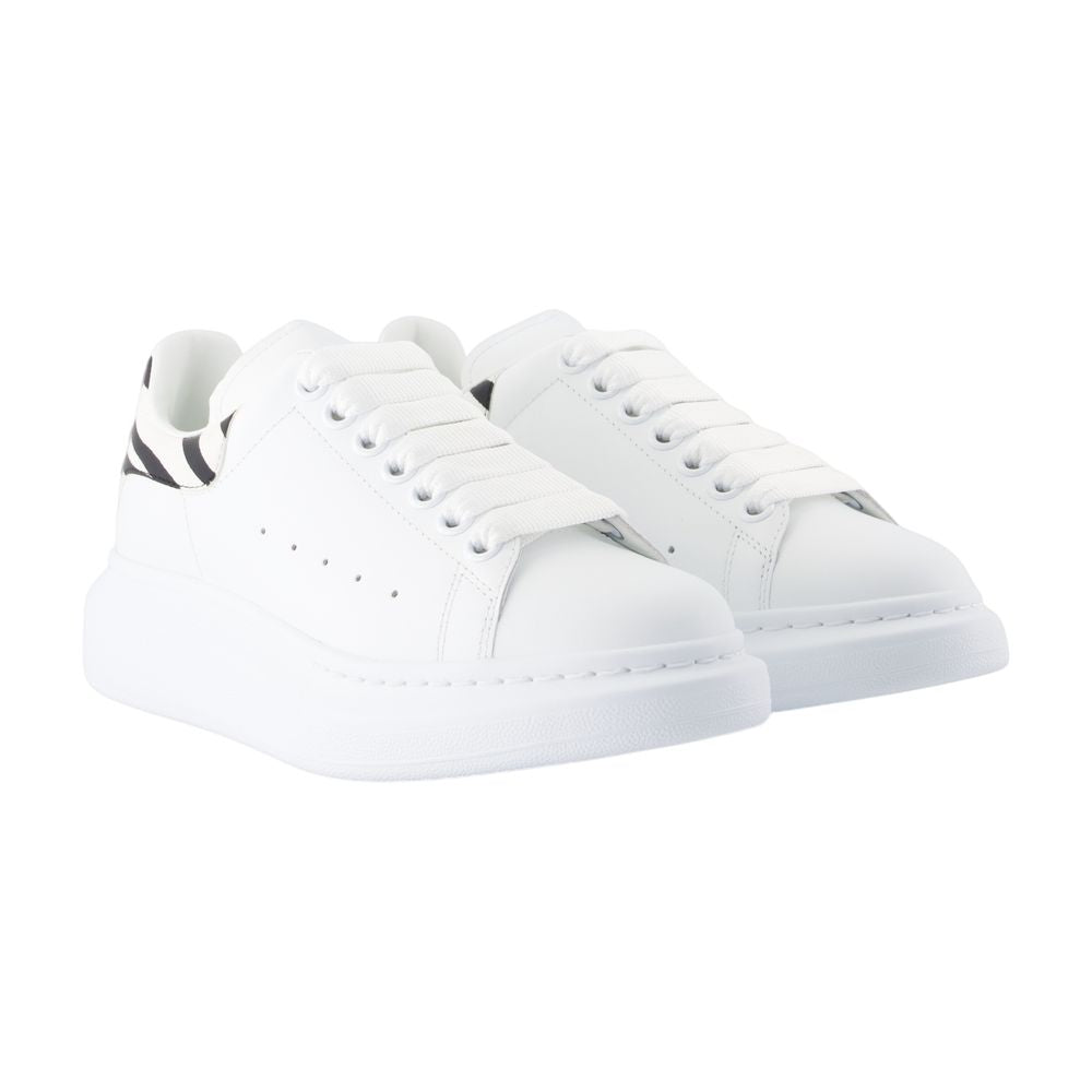 Women's Oversized Sneakers - Alexander McQueen - Leather - White