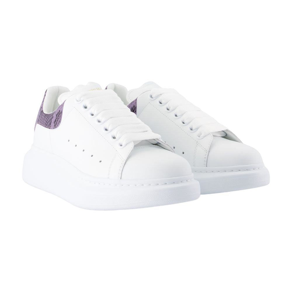 Women's Oversized Sneakers - Alexander McQueen - Leather - White