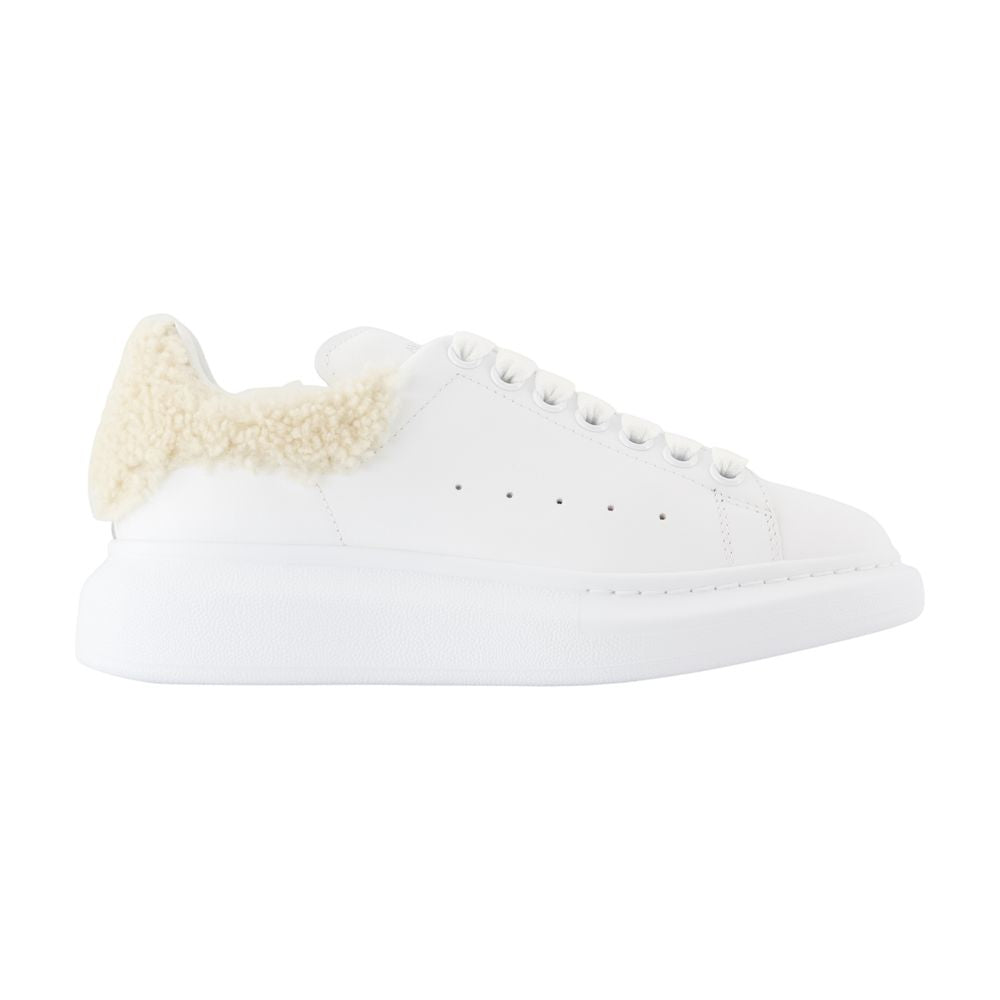 Women's Oversized Sneakers - Alexander McQueen - Leather - White