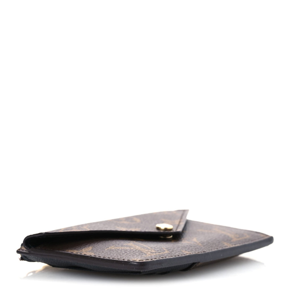 Monogram Recto Verso  Holder Black