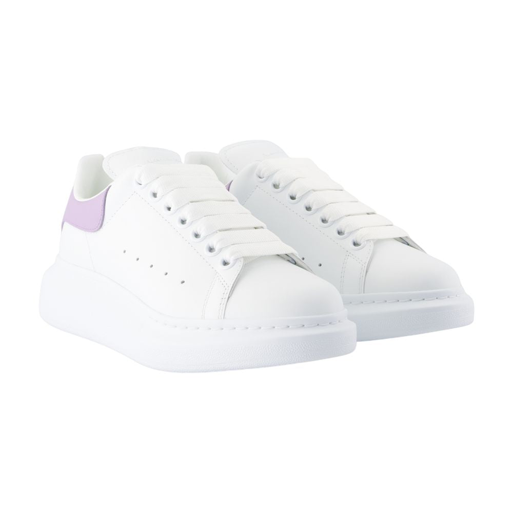 Women's Oversized Sneakers - Alexander McQueen - Leather - White