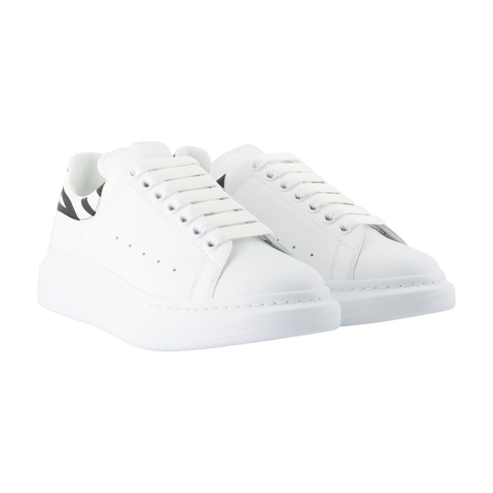 Women's Oversized Sneakers - Alexander McQueen - Leather - White
