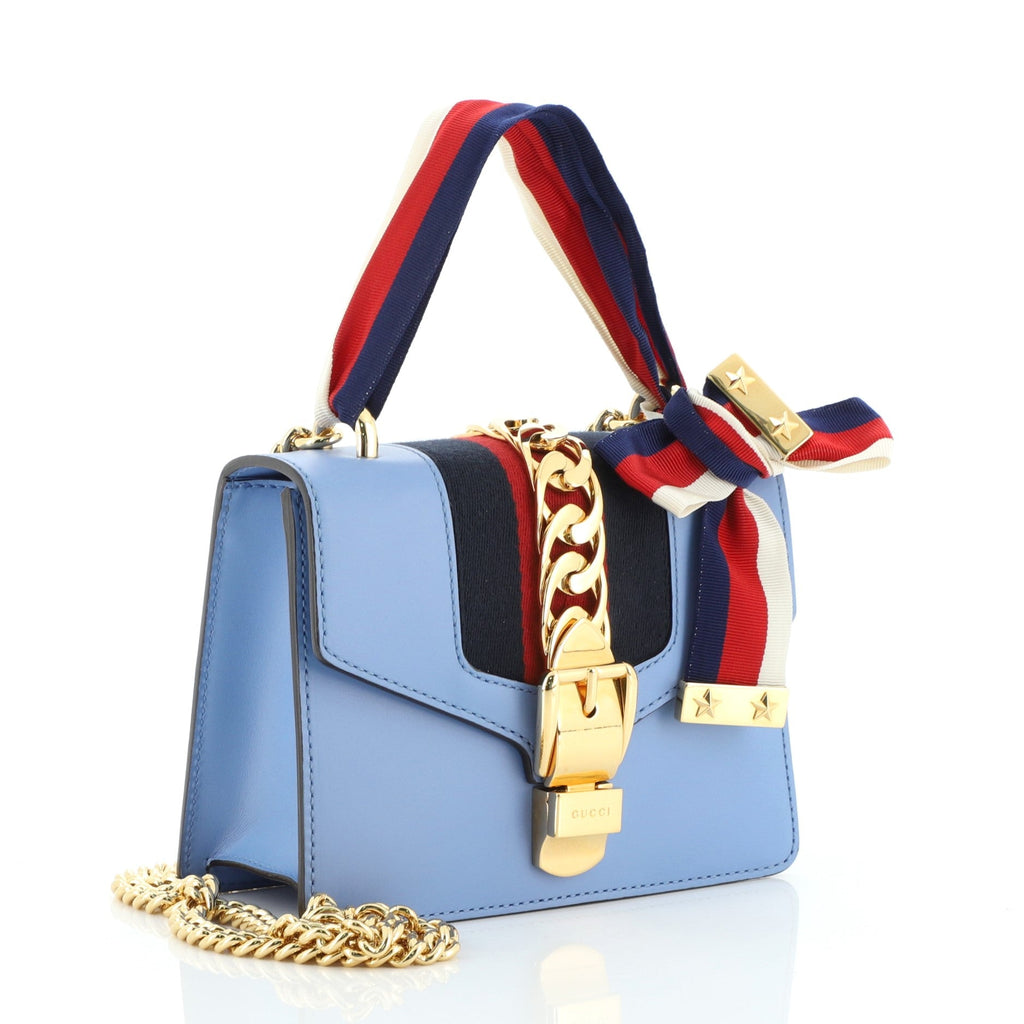 Sylvie Chain Shoulder Bag Leather Mini