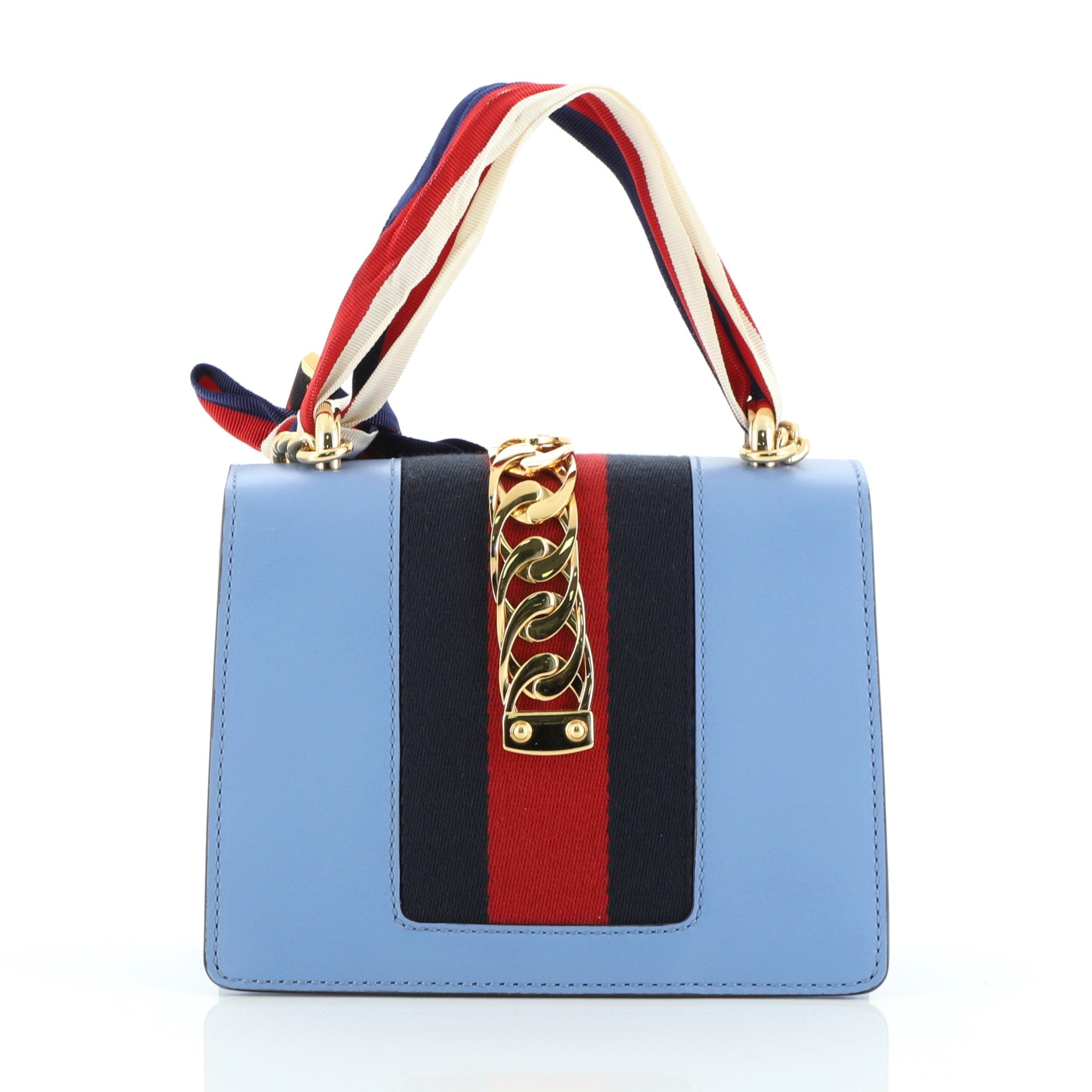 Sylvie Chain Shoulder Bag Leather Mini