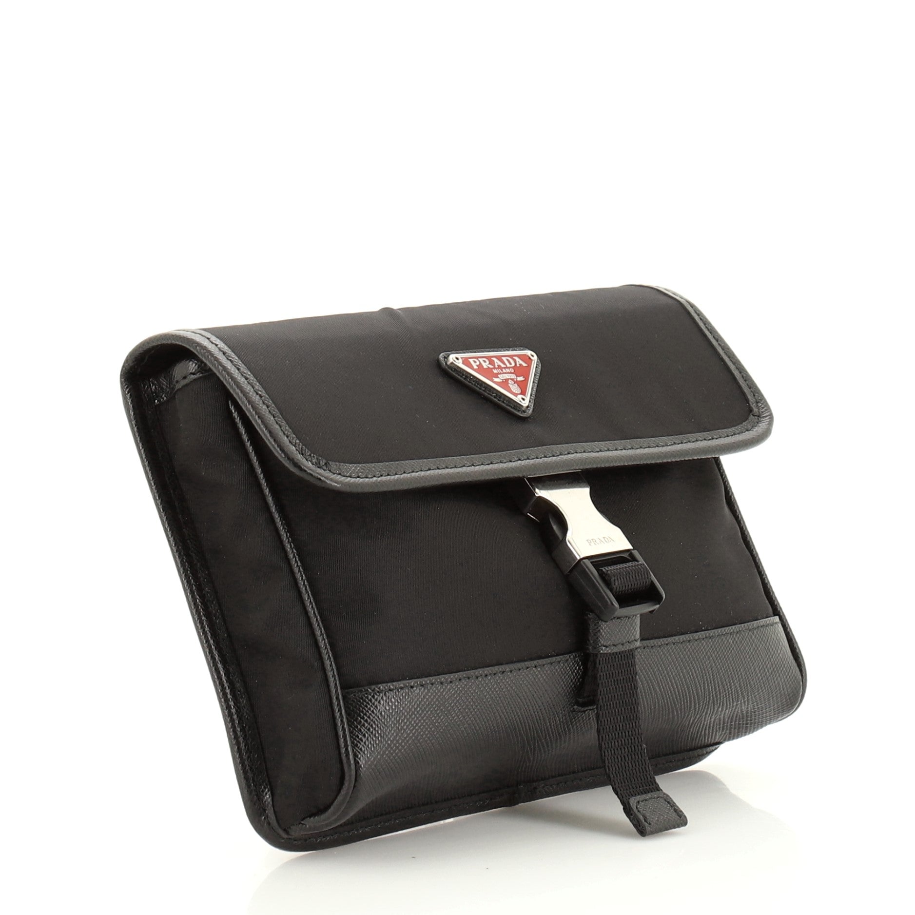 Cellphone Case Crossbody Bag Tessuto with Saffiano Mini