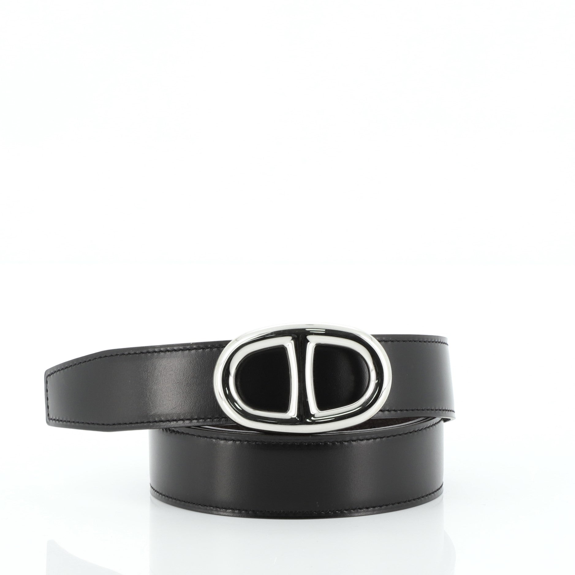 Chaine D'Ancre Reversible Belt Leather Medium 100