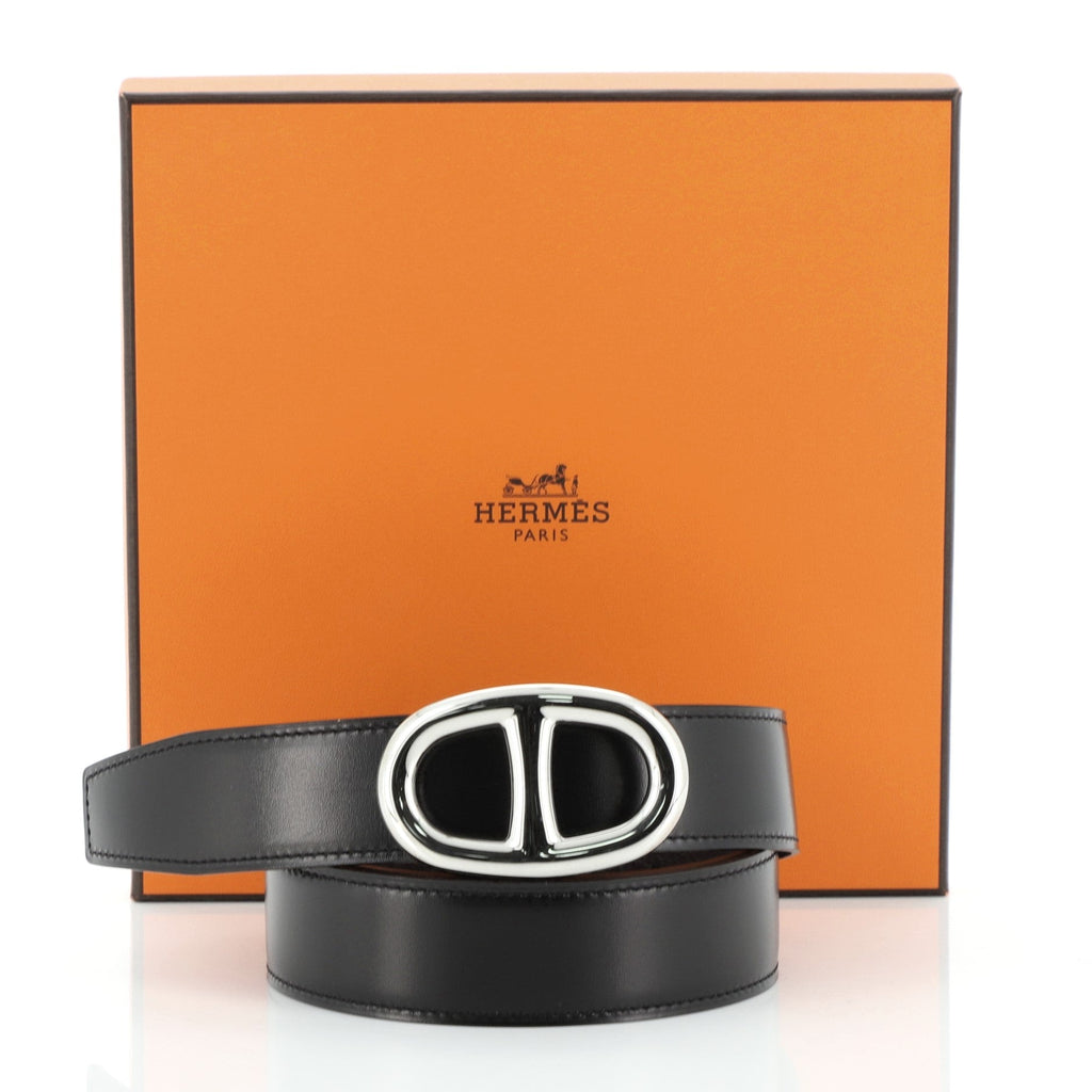 Chaine D'Ancre Reversible Belt Leather Medium 100
